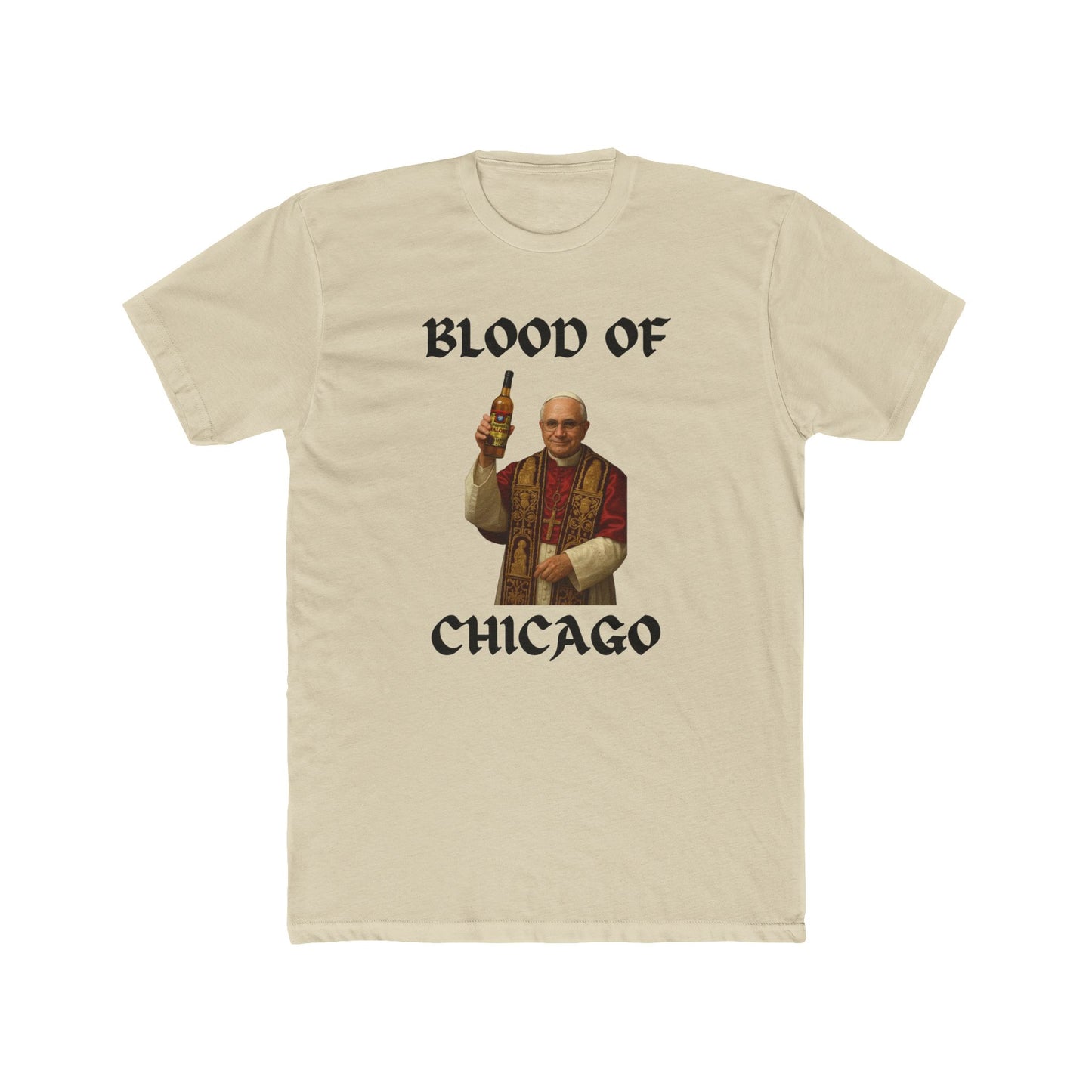 Pope Leo's Malört Blessin’ - The Holy Shot of Chicago - Unisex T-Shirt