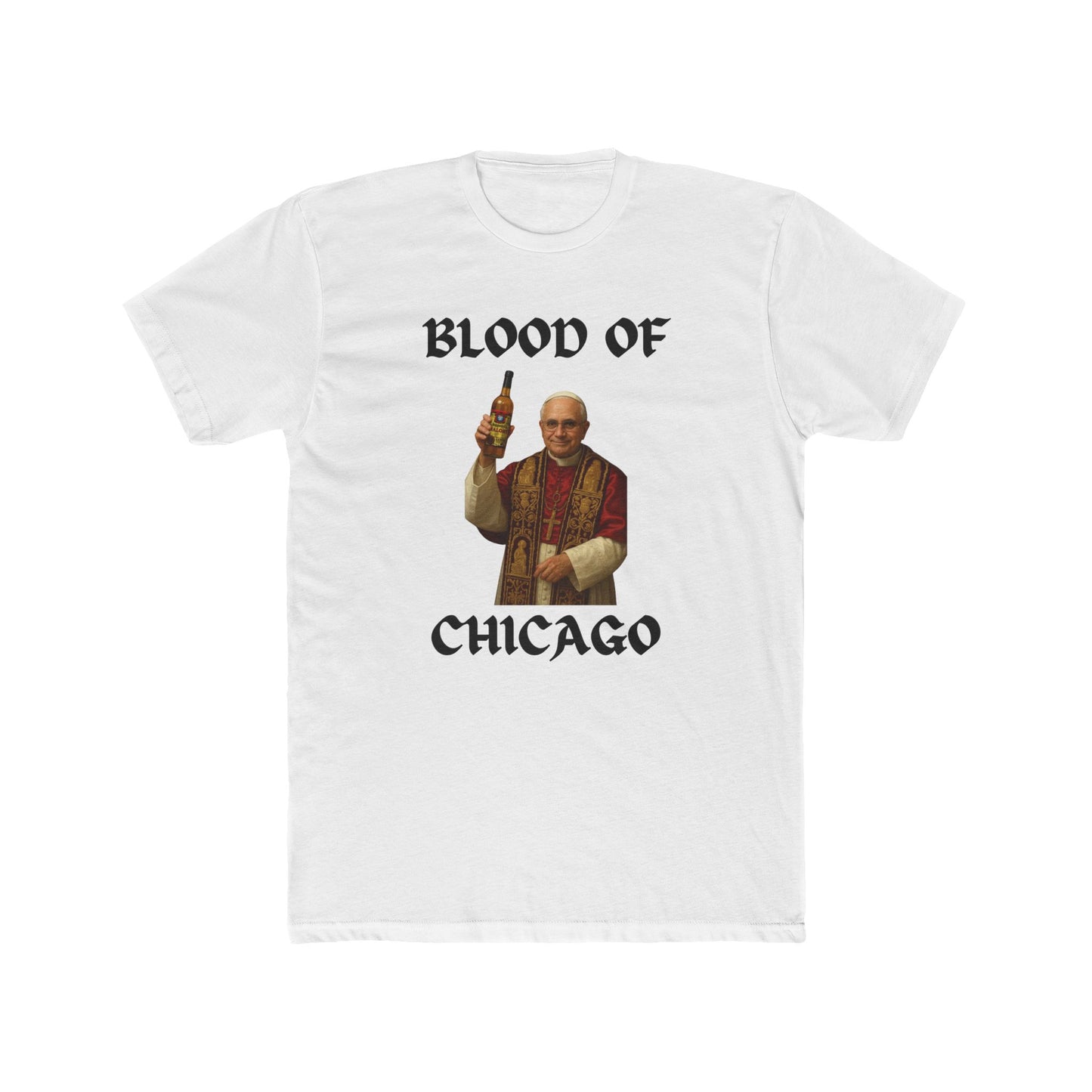 Pope Leo's Malört Blessin’ - The Holy Shot of Chicago - Unisex T-Shirt